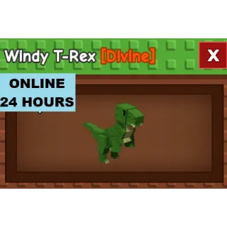 GROW A GARDEN WINDY T-REX