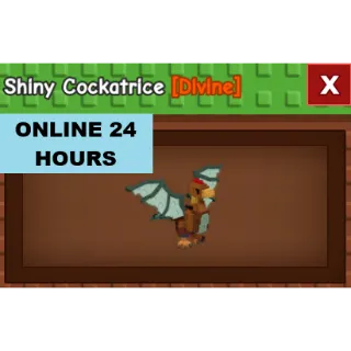 GROW A GARDEN SHINY COCKATRICE