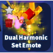 DUAL HARMONIC SET EMOTE - BLADE BALL
