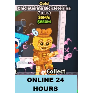 GOLD CHICLETEIRINA BICICLETEIRINA