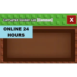GROW A GARDEN CORRUPTED GOLDEN LAB