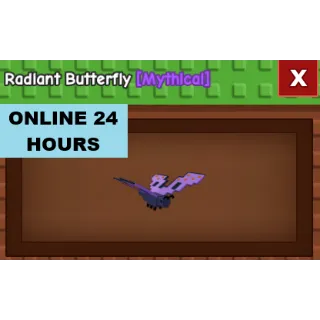 RADIANT BUTTERFLY AGE 100