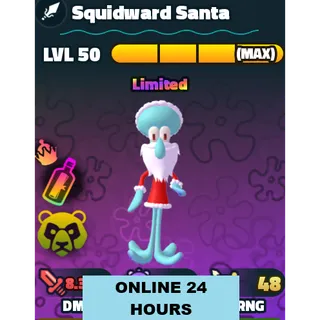 SQUIDWARD SANTA - SPONGEBOB TOWER DEFENSE