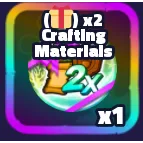 X2 CRAFTING MATERIALS - SPONGEBOB TOWER DEFENSE