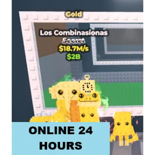 GOLD LOS COMBINASIONAS 18.7M/S