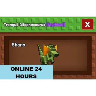 GROW A GARDEN TRANQUIL DILOPHOSAURUS