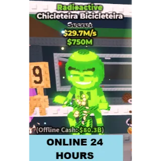 RADIOACTIVE CHICLETEIRA BICICLETEIRA