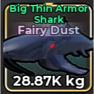 BIG THIN ARMOR SHARK - FISH IT