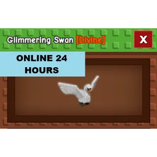 GROW A GARDEN GLIMMERING SWAN