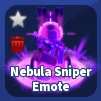 NEBULA SNIPER EMOTE - BLADE BALL