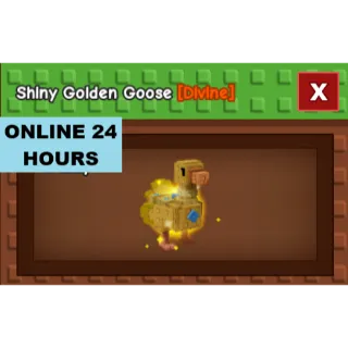 GROW A GARDEN SHINY GOLDEN GOOSE