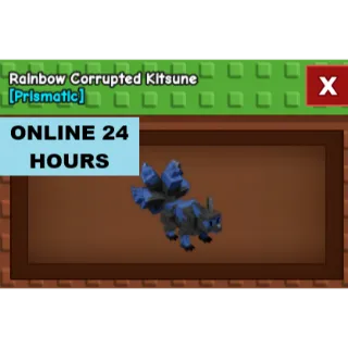 RAINBOW CORRUPTED KITSUNE