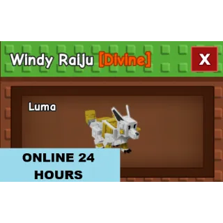 GROW A GARDEN WINDY RAIJU