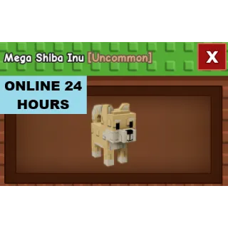 GROW A GARDEN MEGA SHIBA INU