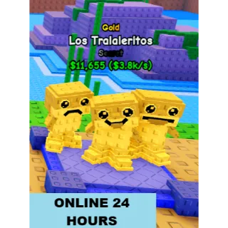 GOLD LOS TRALALERITOS X2