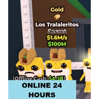 GOLD LOS TRALALERITOS 1.6M/S