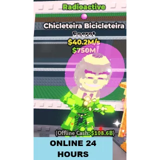 RADIOACTIVE CHICLETEIRA BICICLETEIRA