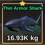THIN ARMOR SHARK - FISH IT