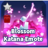 BLOSSOM KATANA EMOTE - BLADE BALL