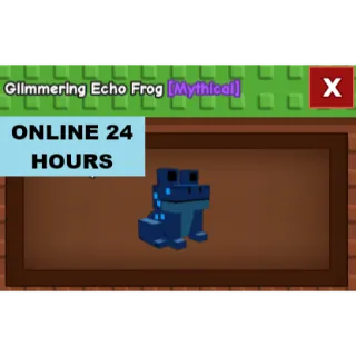 GROW A GARDEN GLIMMERING ECHO FROG