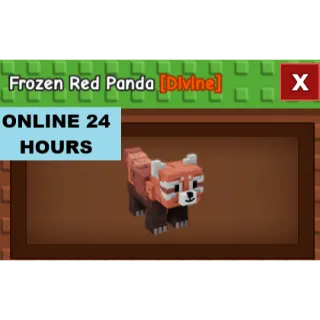 FROZEN RED PANDA
