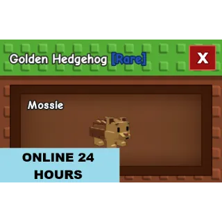 GROW A GARDEN GOLDEN HEDGEHOG