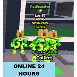 RADIOACTIVE LOS 67 236.2M/S