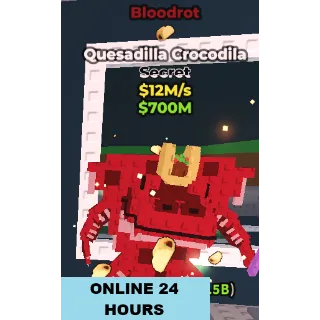 BLOODROT QUESADILLA CROCODILA 12M/S