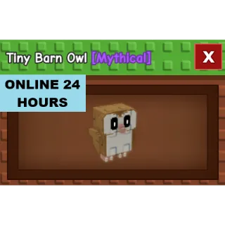 GROW A GARDEN TINY BARN OWL