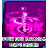 PINK ONI KATANA EXPLOSION