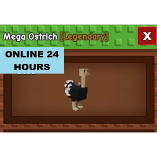 GROW A GARDEN HUGE MEGA OSTRICH