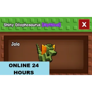 GROW A GARDEN SHINY DILOPHOSAURUS