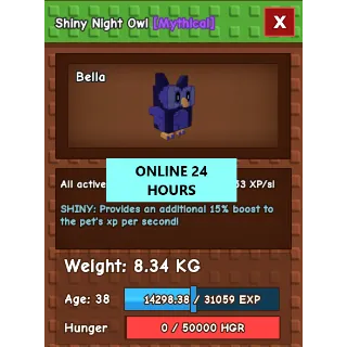 GROW A GARDEN SHINY NIGHT OWL