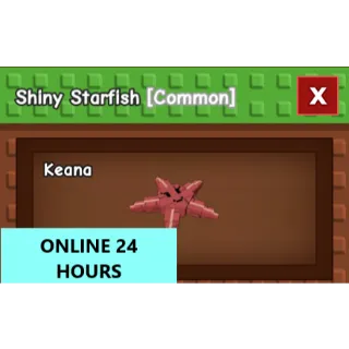 GROW A GARDEN SHINY STARFISH