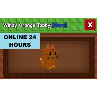 WINDY ORANGE TABBY