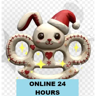 SANTA BUNNY PLUSHIE KNUCKLES - BADDIES