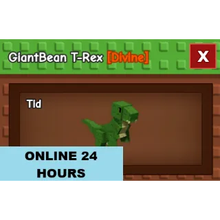 GROW A GARDEN GIANTBEAN T-REX