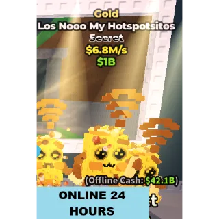 GOLD LOS NOOO MY HOTSPOTSITOS 6.8M/S