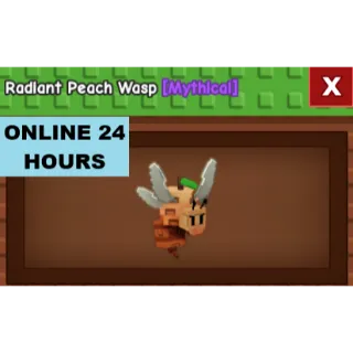 GROW A GARDEN RADIANT PEACH WASP