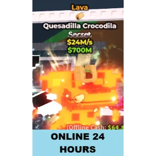 LAVA QUESADILLA CROCODILA 24M/S