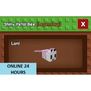 GROW A GARDEN SHINY PETAL BEE