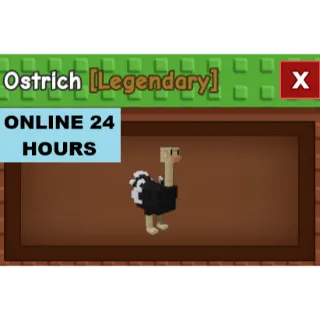 GROW A GARDEN OSTRICH X2