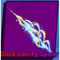 GOLD VANITY SPEAR - BLADE BALL
