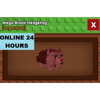 MEGA BLOOD HEDGEHOG