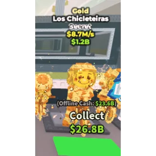 GOLD LOS CHICLETEIRAS