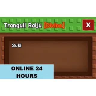 GROW A GARDEN TRANQUIL RAIJU