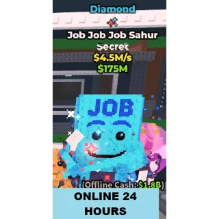DIAMOND JOB JOB JOB SAHUR 4.5M/S