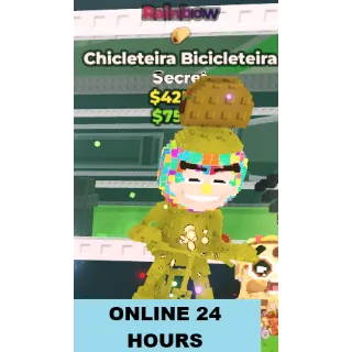 RAINBOW CHICLETEIRA BICICLETEIRA