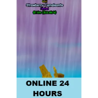 GOLD STRAWBERRY CAMALEONTE