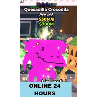 RAINBOW QUESADILLA CROCODILA